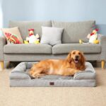 EHEYCIGA Orthopedic Dog Beds Large Sized Dog, Waterproof Memory Foam Pet Bed wit... - Image 9