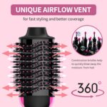 Hair Dryer Brush Blow Dryer Brush in One, Upgraded 4 in 1 Hair Dryer and Styler ... - Image 4