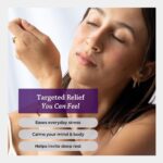 Silk Road Organic Lavender Essential Oil Roll On for Stress Relief, Sleep, Calm ... - Image 3