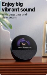 Amazon Echo Spot (newest model), Great for nightstands, offices and kitchens, Sm... - Image 6