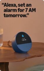 Amazon Echo Spot (newest model), Great for nightstands, offices and kitchens, Sm... - Image 7