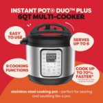Instant Pot Duo Plus 9-in-1 Multicooker, Pressure Cooker, Slow Cook, Rice Maker,... - Image 4