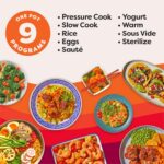 Instant Pot Duo Plus 9-in-1 Multicooker, Pressure Cooker, Slow Cook, Rice Maker,... - Image 5