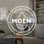 Moen Chateau Chrome One-Handle Low Arc Kitchen Faucet for 3-Hole Sinks, 7425 - Image 6