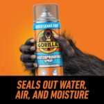Gorilla Waterproofing Spray Clear, Flexible Rubberized Sealant Coating, Paintabl... - Image 3