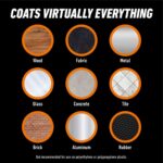 Gorilla Waterproofing Spray Clear, Flexible Rubberized Sealant Coating, Paintabl... - Image 4
