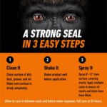 Gorilla Waterproofing Spray Clear, Flexible Rubberized Sealant Coating, Paintabl... - Image 7