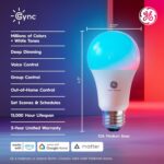 Cync GE A19 LED Smart Light Bulbs, Room Decor Aesthetic Bluetooth and WiFi Color... - Image 3