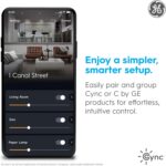 Cync GE A19 LED Smart Light Bulbs, Room Decor Aesthetic Bluetooth and WiFi Color... - Image 9