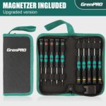 GRENPRO 10-Piece Precision Screwdriver Set, Magnetic Small Screwdrivers with Phi... - Image 8
