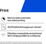 HP LaserJet M209dw Wireless Printer, Print, Fast speeds, Easy setup, Mobile prin... - Image 3