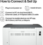 HP LaserJet M209dw Wireless Printer, Print, Fast speeds, Easy setup, Mobile prin... - Image 13