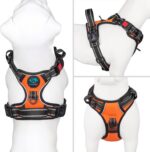 PHOEPET No Pull Dog Harness Medium Reflective Front Clip Vest with Handle,Adjust... - Image 3