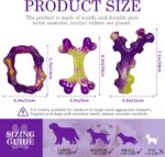 Frienhund Tough Dog Toys for Aggressive Chewers 3 Pack, Indestructible Dog Toys ... - Image 3