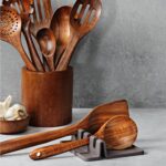 Zulay Kitchen Spoon Rest for Multiple Utensils High Heat-Resistant Silicone Drip... - Image 7