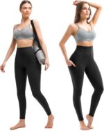 Walifrey Leggings with Pockets for Women, High Waisted Buttery Soft Womens Leggi... - Image 3
