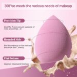 Makeup Sponge Set BS-MALL Triangle Puff 14 Pcs for Liquid, Cream, and Powder, Mu... - Image 3