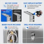 ROVOGO LED Shower Panel Tower System 46.5", 5-Function Shower Column with Rainfa... - Image 10