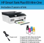 HP Smart Tank Plus 651 Wireless All-in-One Printer, Ink Tank Printer-for-Home Us... - Image 7