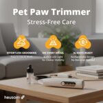 Silent Pet Paw Trimmer | Cordless Shaver for Dogs, Cats, Big & Small Animals wit... - Image 3