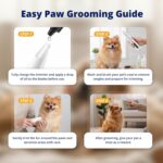 Silent Pet Paw Trimmer | Cordless Shaver for Dogs, Cats, Big & Small Animals wit... - Image 7