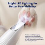 Silent Pet Paw Trimmer | Cordless Shaver for Dogs, Cats, Big & Small Animals wit... - Image 8