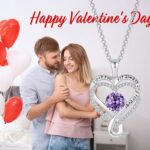 925 Silver Diamond Long Necklaces for Women Jewelry Birthday for Her Sister - Image 3