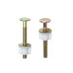 2Pcs Toilet Seat Screws, Steel Toilet Seat Hinge Bolts and Nuts, Heavy Duty Toil... - Image 6