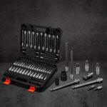 107-Piece Allen and Torx Bit Socket Set, 1/4", 3/8" and 1/2" Drive Hex/Ball End ... - Image 10