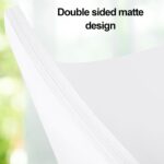 White Cardstock 8.5 x 11, 230gsm Cover Cardstock Paper, 85 Lb Heavy Card Stock f... - Image 7