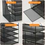 LEKETREE Desk Organizers and Accessories, 5-Tier Paper Letter Tray Organizer wit... - Image 7