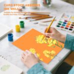Cardstock 8.5 X 11, 40 Sheets 10 Colors Card Stock, 75lb/ 200gsm Copy Paper, Car... - Image 6