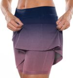 SHAOBGE Women Shorts Elastic Yoga Culottes Solid Color Athletic Pants Lightweigh... - Image 3
