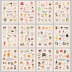 2026 Bucket List Calendar - 2026 Wall Calendar 12-Months with Illustrated Pages,... - Image 8