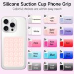 Yojaro 4Pack Silicone Suction Phone Case Mount, Silicon Adhesive Smartphones Sta... - Image 3