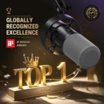 FIFINE Dynamic Microphone, XLR/USB Podcast Recording PC Microphone for Vocal Voi... - Image 3