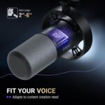 FIFINE Dynamic Microphone, XLR/USB Podcast Recording PC Microphone for Vocal Voi... - Image 11