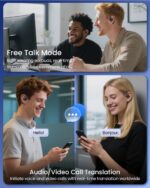 AI Translation Earbuds Real Time 164 Languages 80H Playtime Translator Ear Buds ... - Image 4