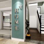Home Wall Decor Letter Signs, Acrylic Mirror Wall Stickers Decorations for Livin... - Image 6