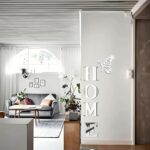 Home Wall Decor Letter Signs, Acrylic Mirror Wall Stickers Decorations for Livin... - Image 9