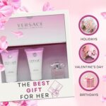 Versace Versace Bright Crystal By Versace for Women - 3 Pc Gift Set 5ml EDT Spla... - Image 8