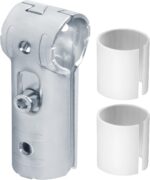 20 Sets T Pipe Connector Tee Clamp Fittings, Fits 3/4" EMT Conduit with PE Adapt... - Image 6