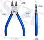 Wire Cutters 2 Pack, 6.5 inch,KAIHAOWIN Flush Cutters Diagonal Cutters Side Cutt... - Image 3
