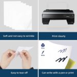 100 Sheets 200 Labels Half Sheet Self Adhesive Shipping Labels for Laser & Inkje... - Image 5