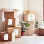 100 Sheets 200 Labels Half Sheet Self Adhesive Shipping Labels for Laser & Inkje... - Image 6