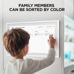 Mezed 15.6" Smart Digital Calendar, Meal Schedule, Duty Chart, HD Smart Touch Sc... - Image 5