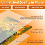Reastar 4x6 Glossy Photo Paper, 160 Sheets Picture Paper for Inkjet Printer, 180... - Image 7