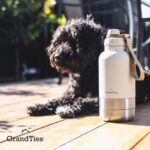 GrandTies Insulated Portable Dog Water Bottle with 2 Detachable Water Bowl Dispe... - Image 7