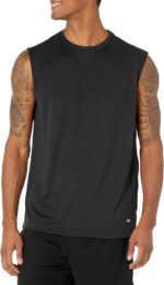 Amazon Essentials Men's Gym Tank Tops, Moisture-Wicking Dry Fit Breathable Muscl... - Image 4