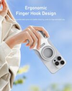 TELESIN Fun Shot Magnetic Phone Camera Grip + C03 Magnetic Selfie Light (Silver)... - Image 5